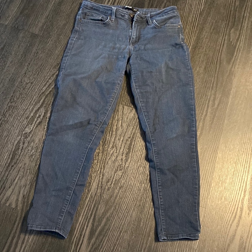 🍍JUST BLACK SKINNY ANKLE JEANS 🍍Size 29🍍24” inseam🍍A-1